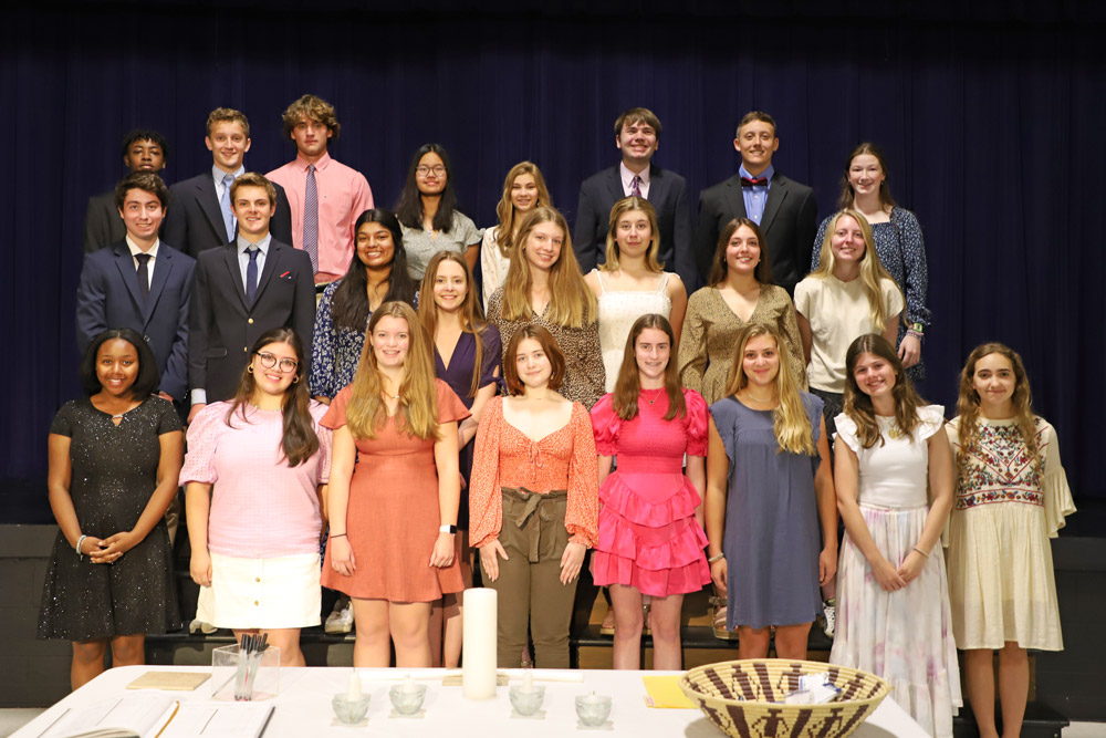 WCDS NHS Inductees 2022