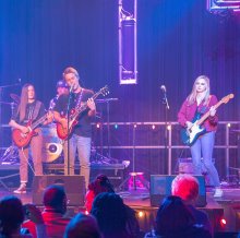 WCDS Rock Band Plays Opening Act at GTCC