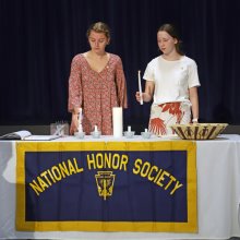 Students Inducted into National Honor Society