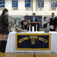 Students Inducted into National Honor Society