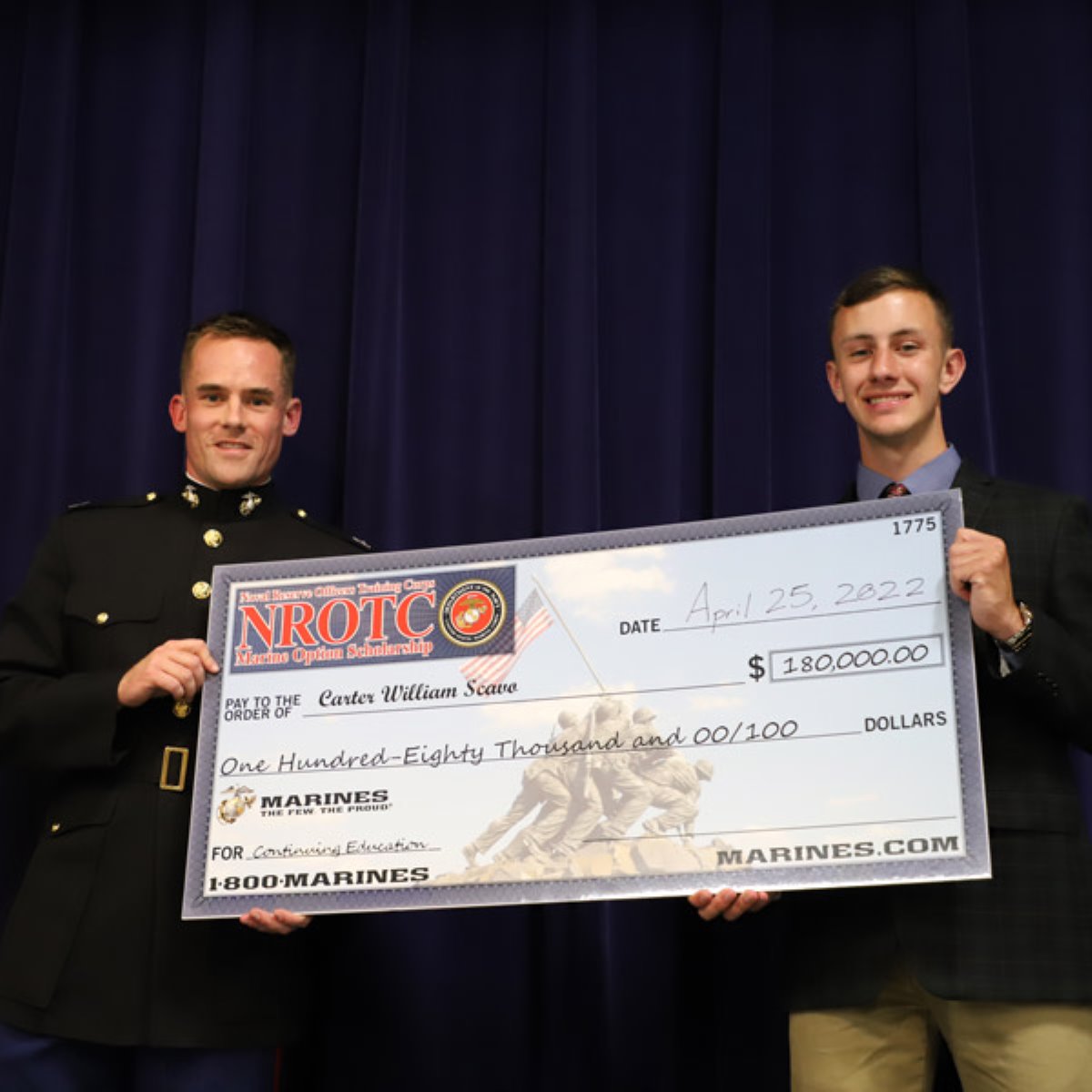WCDS Senior Receives NROTC Scholarship, Appointment to U.S. Naval